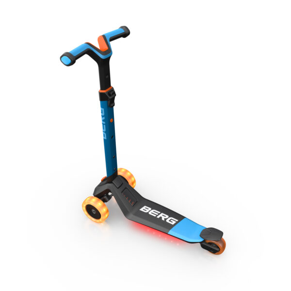 BERG Nexo Foldable LED-deck Blue koloběžka zadní strana