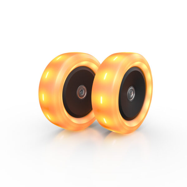 BERG Nexo Wheels 120x40mm Lights Orange kolečka ke koloběžce