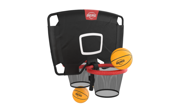 Oboustranný basketbalový koš na trampolíny BERG s balóny