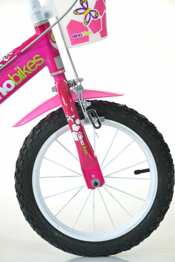 DINO Bikes - Dětské kolo 16 "166R - růžový 2017